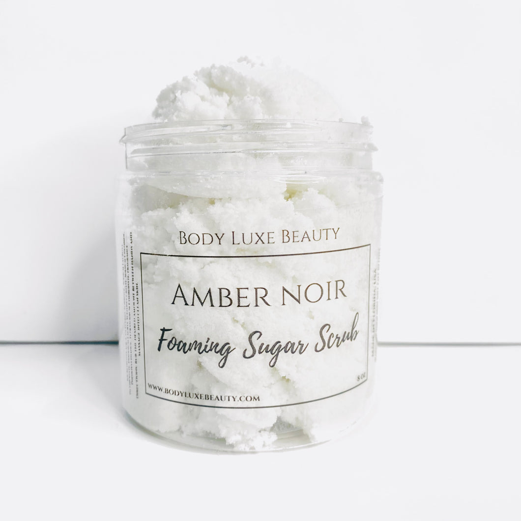 Amber Noir Foaming Sugar Scrub